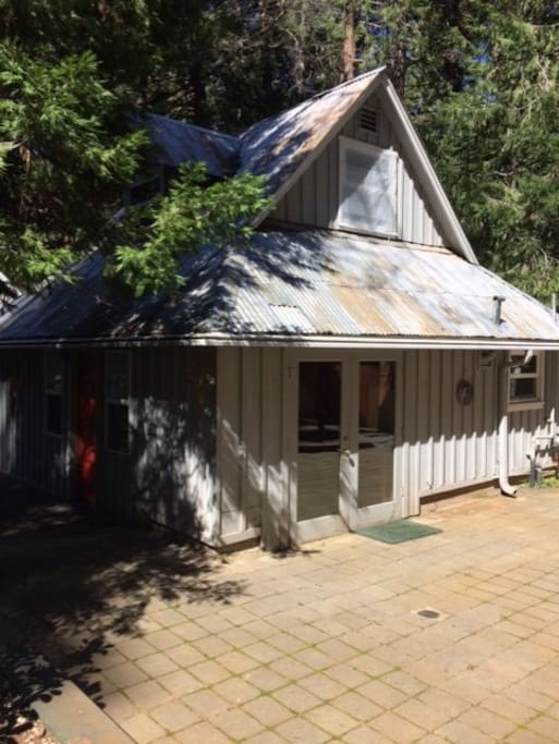 Spacious sunny patio with private entrance for evening BBQ's or just relaxing with your favorite beverage!