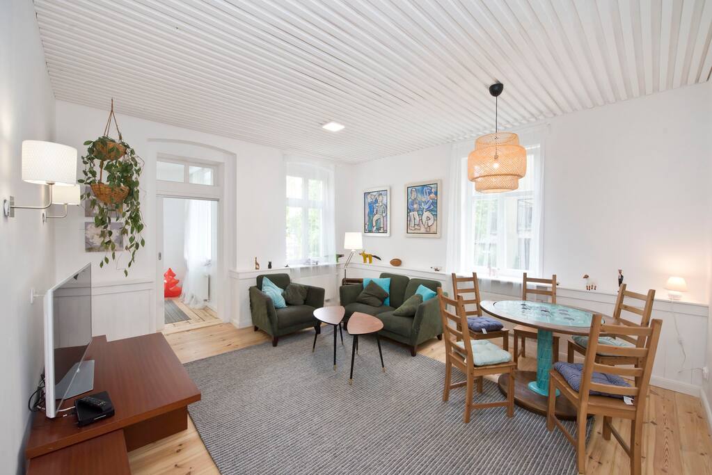The living room