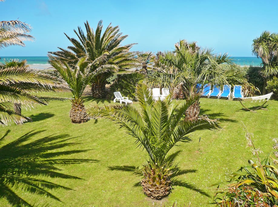Jardin coté mer