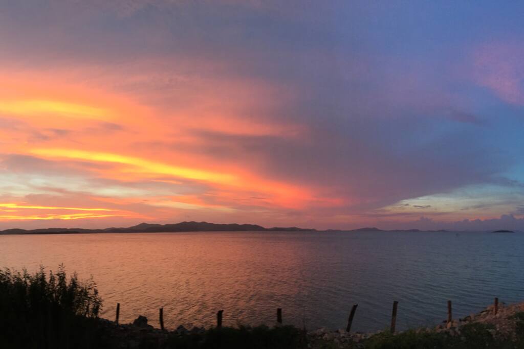 苏州太湖夕阳