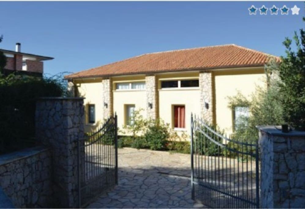 Villa with Secured Gate and Private Parking