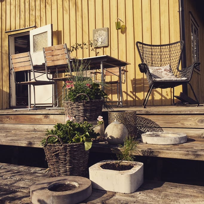 Terrass i lä