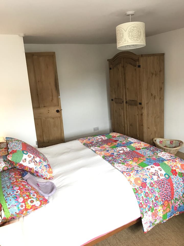 Master bedroom with wardrobe
