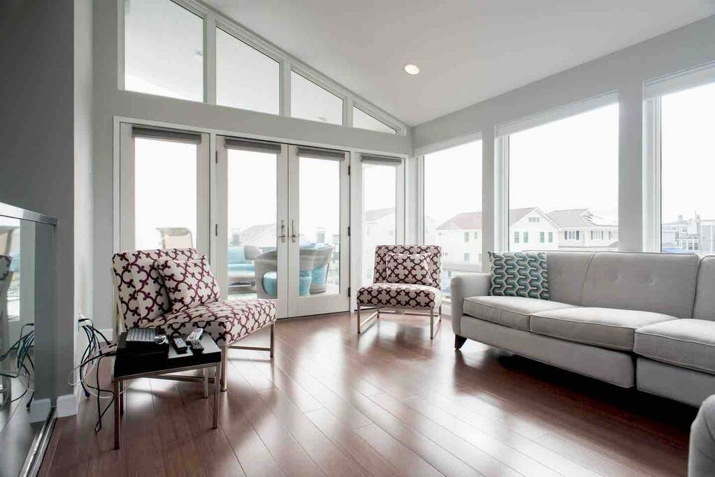 Spacious elegance with wrap around water views embodied with the soothing sounds of the sea.