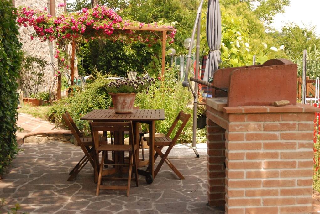 BBQ area