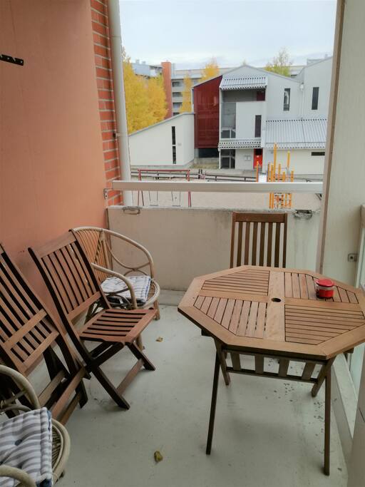 The balcony
