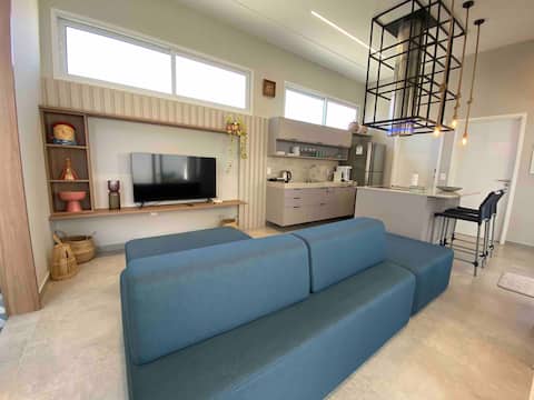 Popular Airbnb listing: In Pipa, private pool and hot tub, parking in Natal