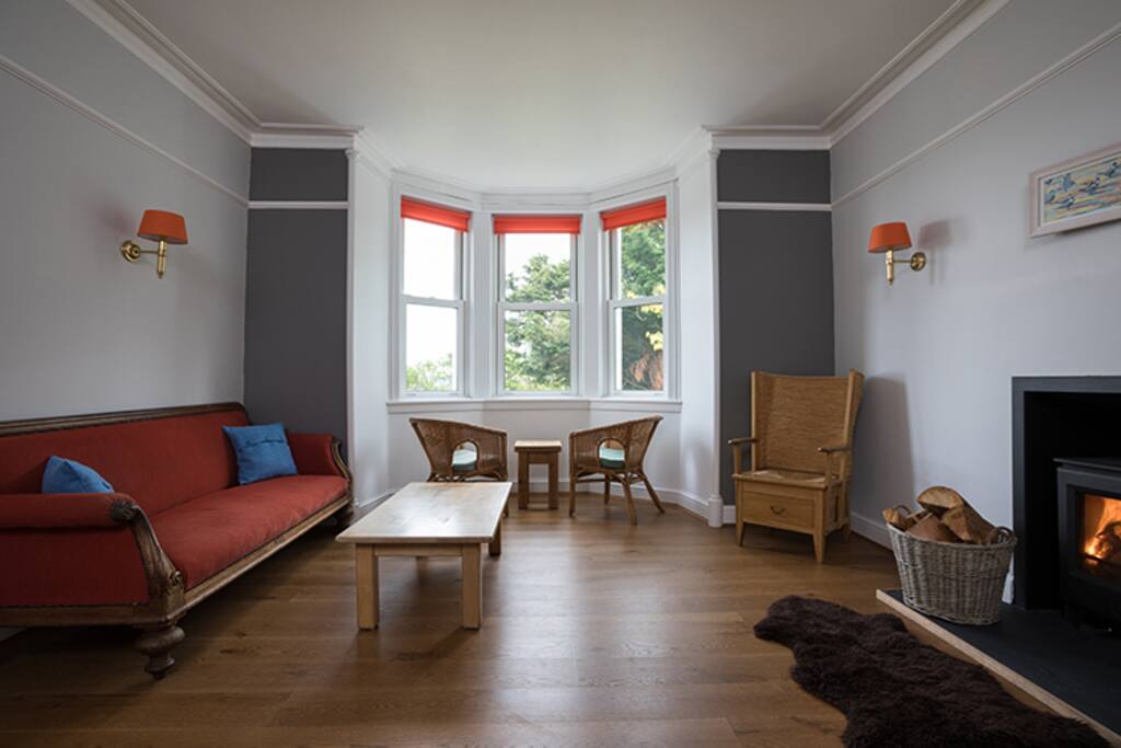 Sitting room with lovely view