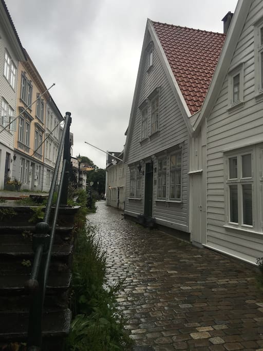 Yes, it also rains in Bergen occasionally...