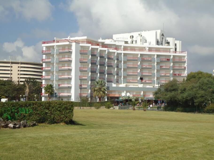 the building from the outside