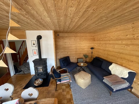 Cozy house with fireplace
Modern meets tradition.