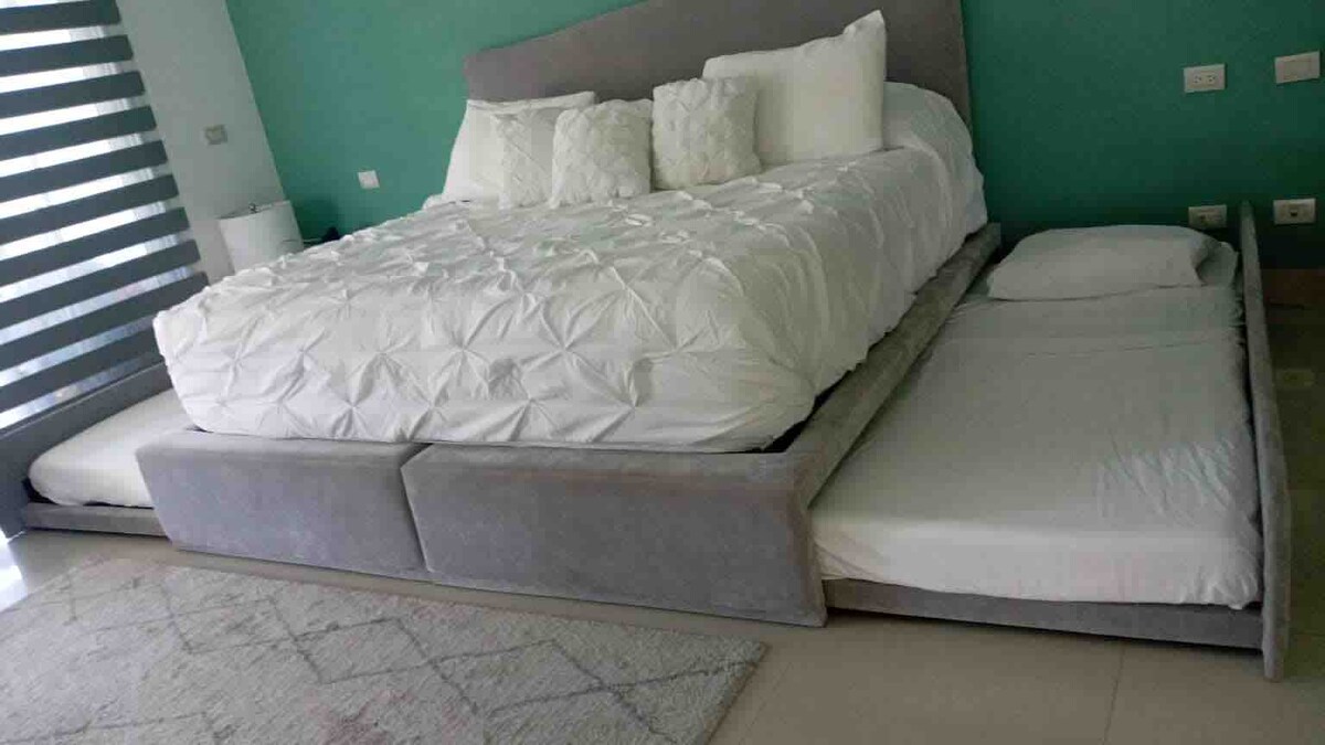 ห้องนอนที่ 1 - ตัวหลัก
มีจิงโจ้อยู่ใต้แต่ละด้าน