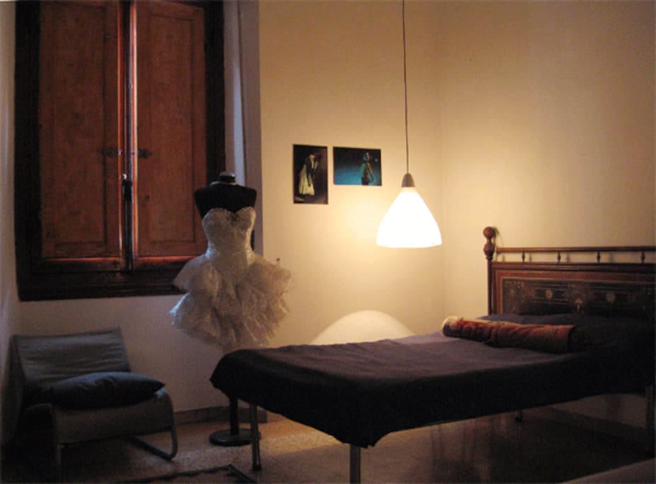 una delle camere da letto