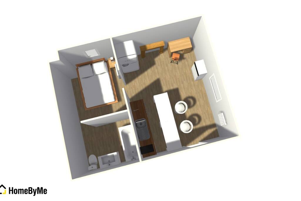 Plan du logement en 3D