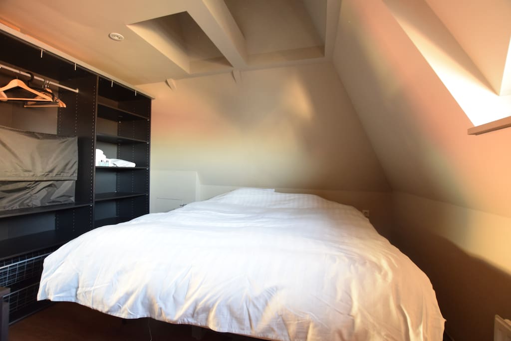 Comfortable bed to relax after you enjoyed the beautiful city