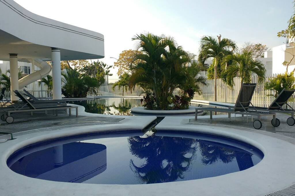 Chapoteadero para los mas pequeños.