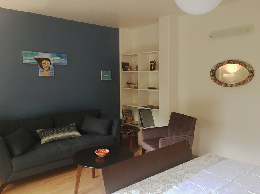 Comfortable and bright living room