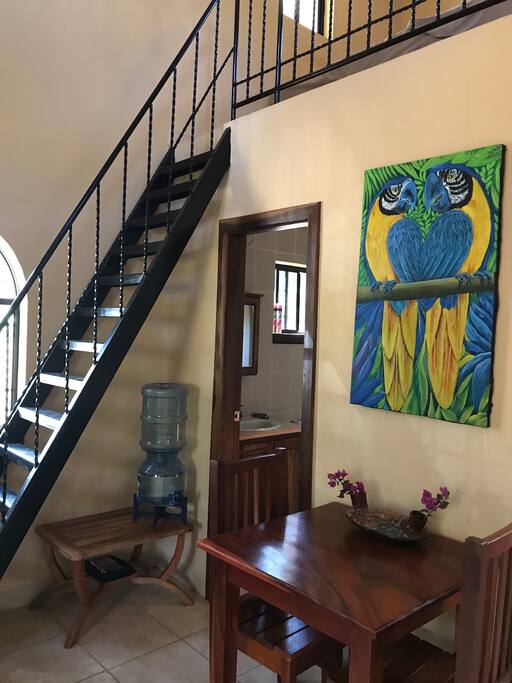 Stairs to loft