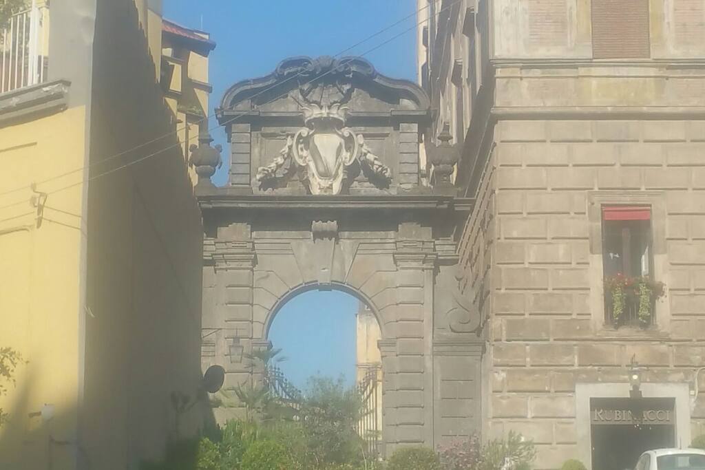 The Monumental Arch on the via Chiaia
