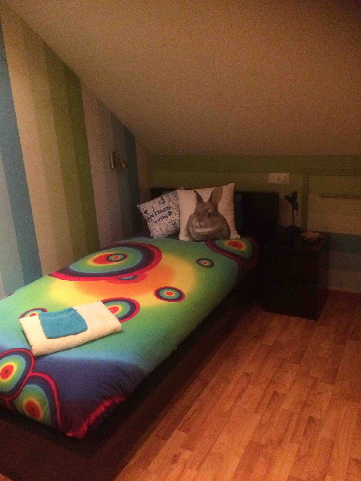 Manja šarena prostorija