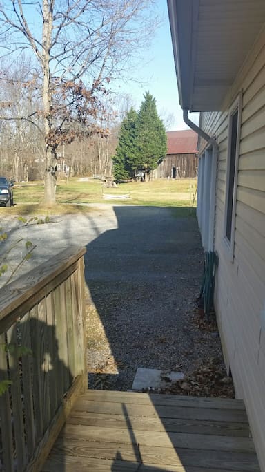 Private entrance