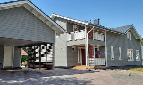 OikolAtalo, large terrace and stunning outdoor sauna