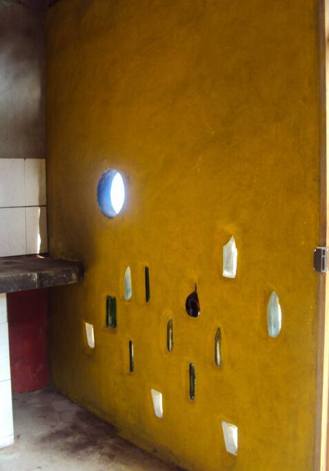 pared de la cocina