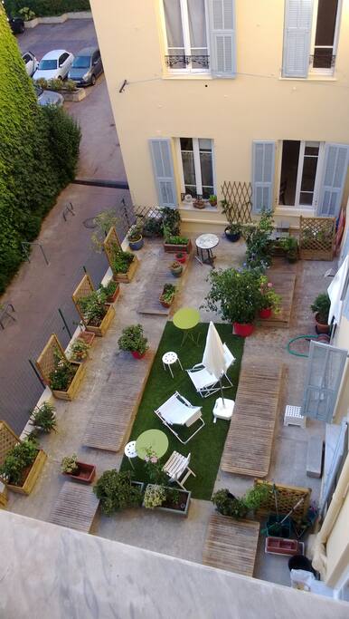 View to the terrasse