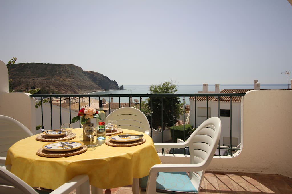 Terrace with sea view