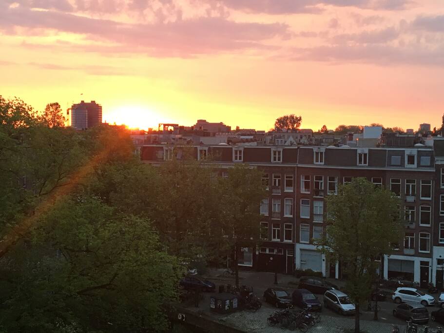 Dawn as seen from our living room