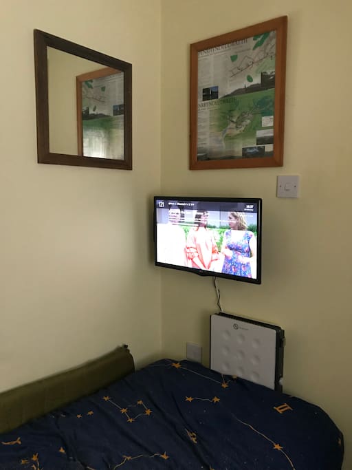 TV (and WiFi) available in room