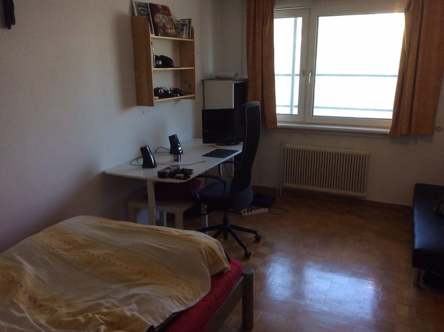 The room