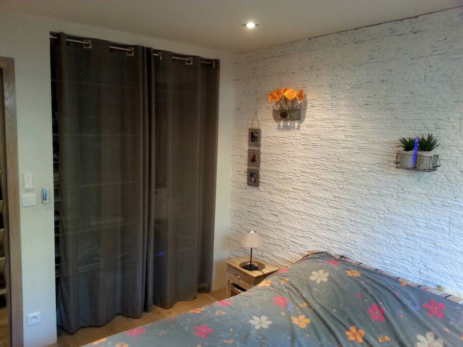 Chambre parentale avec dressing
