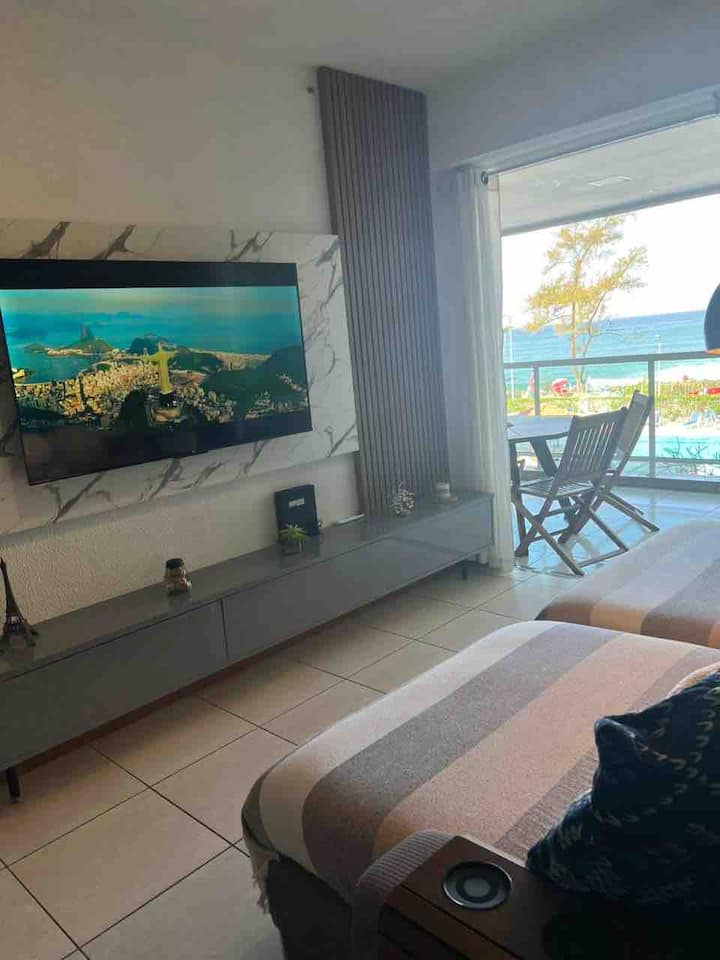 Apartamento à Beira Do Mar! Pé Na Areia! - Recreio dos Bandeirantes