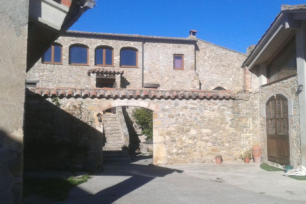 entrada de la casa