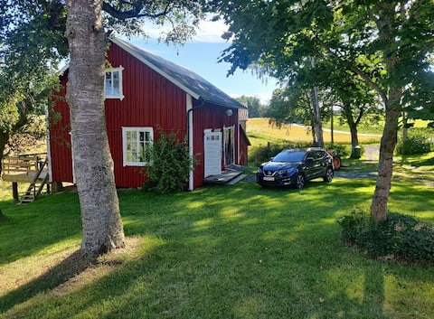 Country house surrounded by beautiful nature.