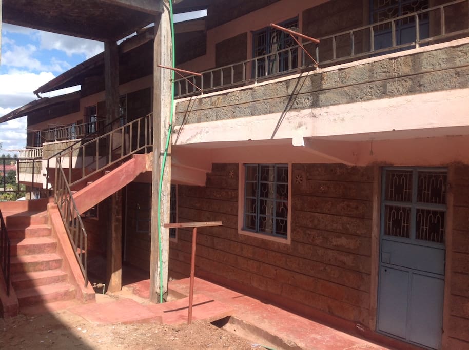 External View of the Apartment Hostel