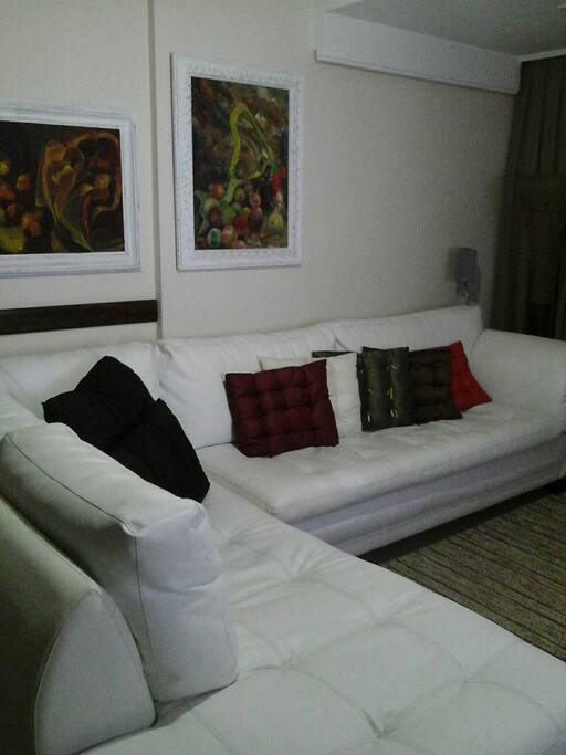 Sala de estar com Tv