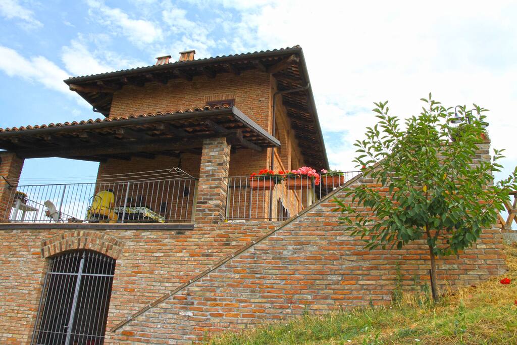 La terrazza a disposizione degli ospiti