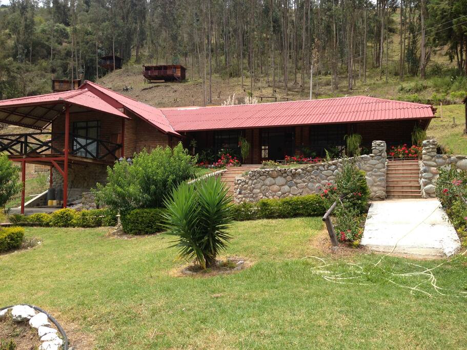 Casa de campo, suite, ingreso principal
