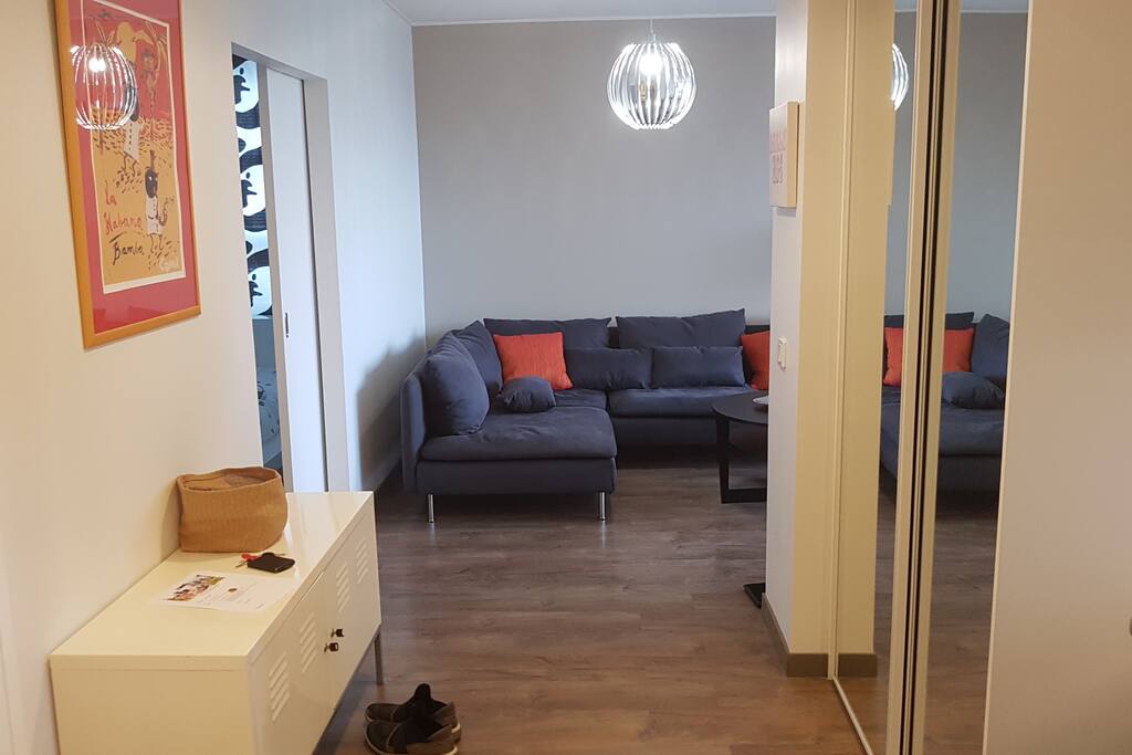 View to the Living room