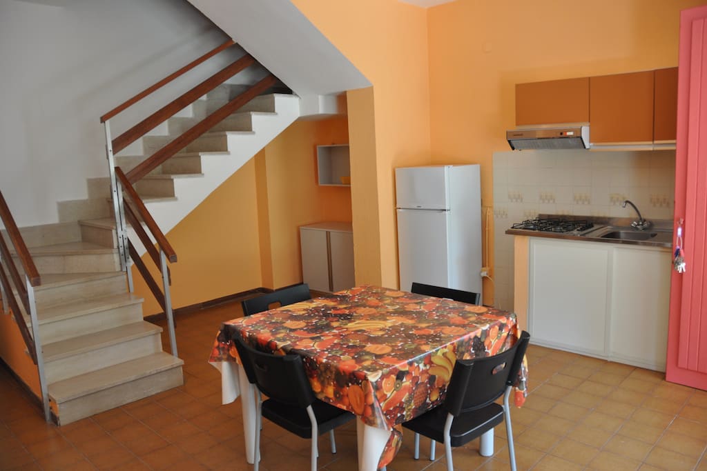 Il piano terra cucina e living