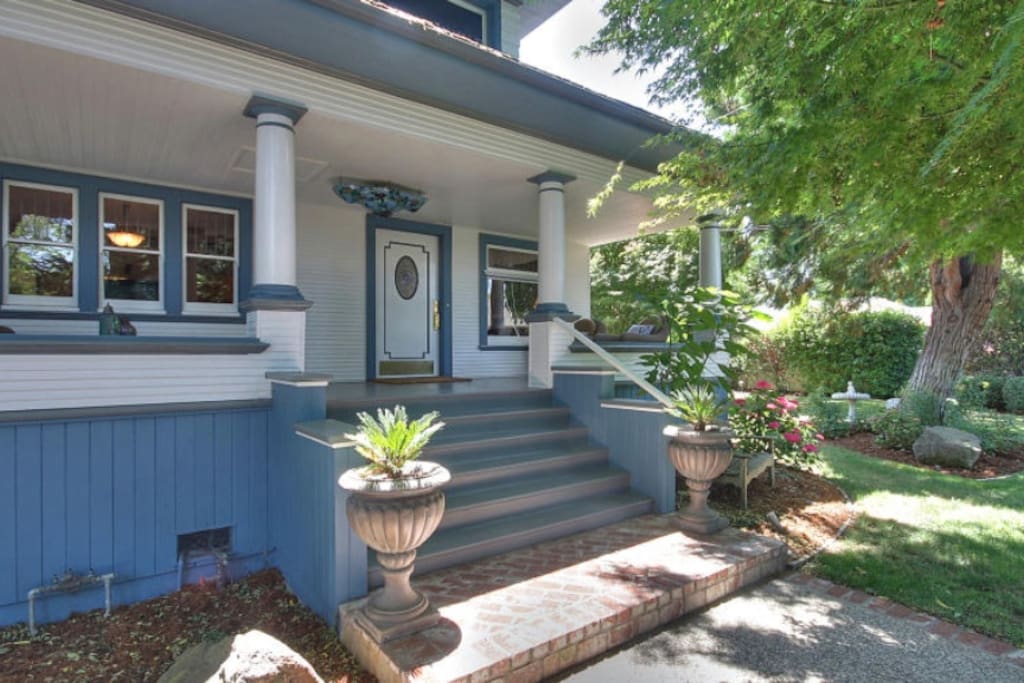 Full use of house with beautiful front porch with swing