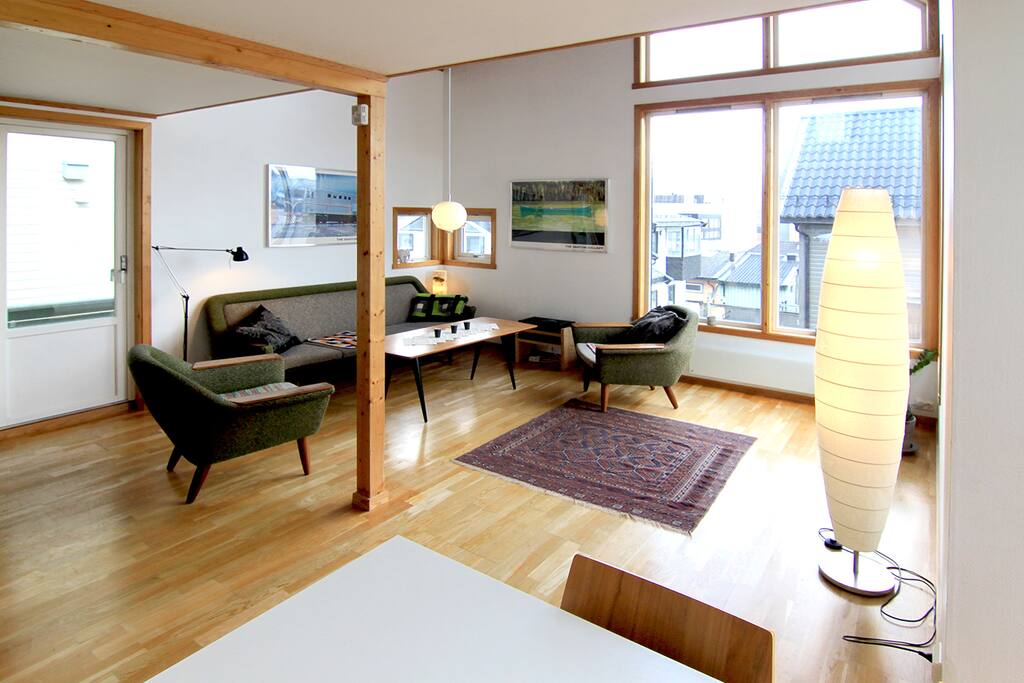 The living room
