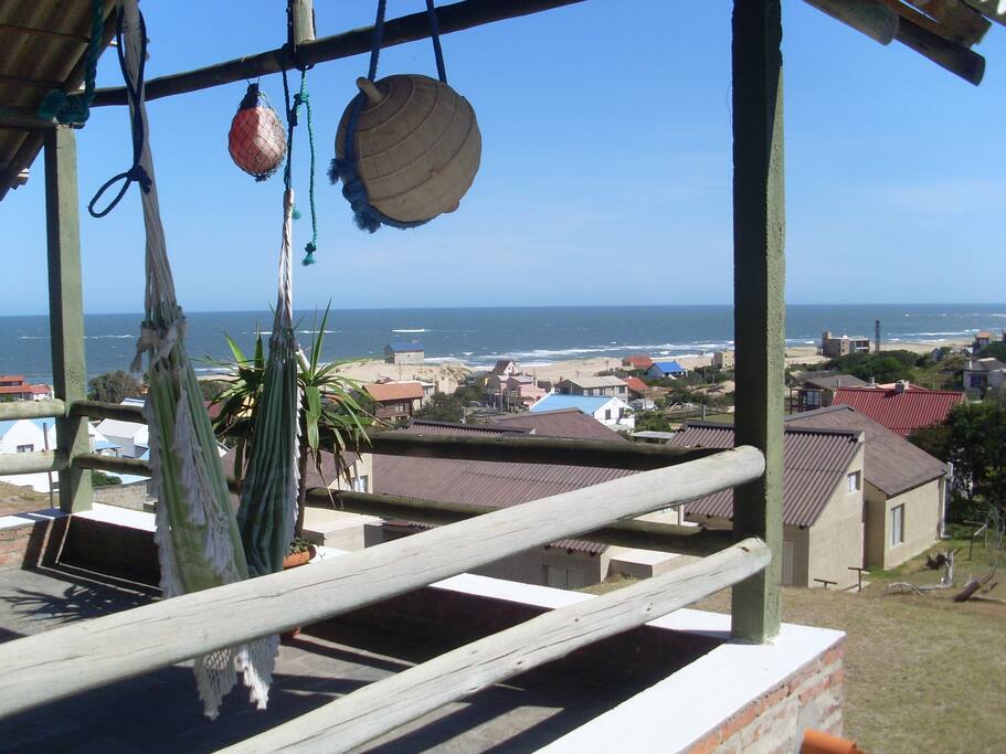 Vista desde terraza techada-
