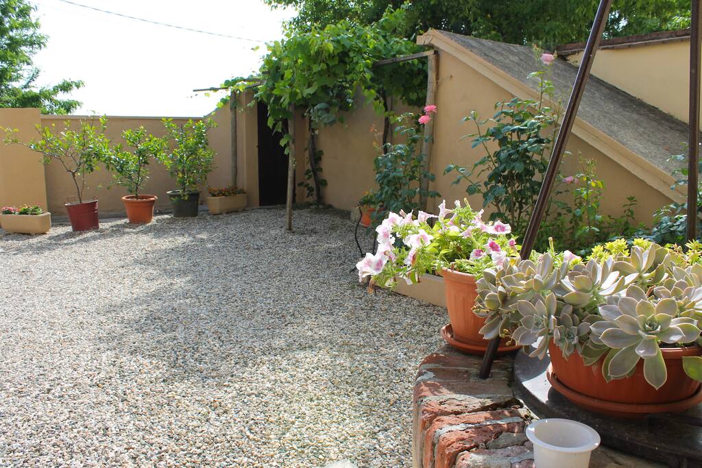 Il cortile interno