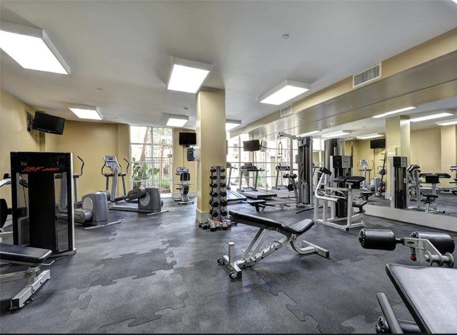 Gym is part of the amenities! (in the club house)