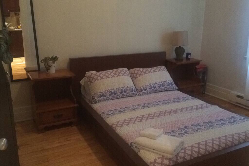 Your bedroom!