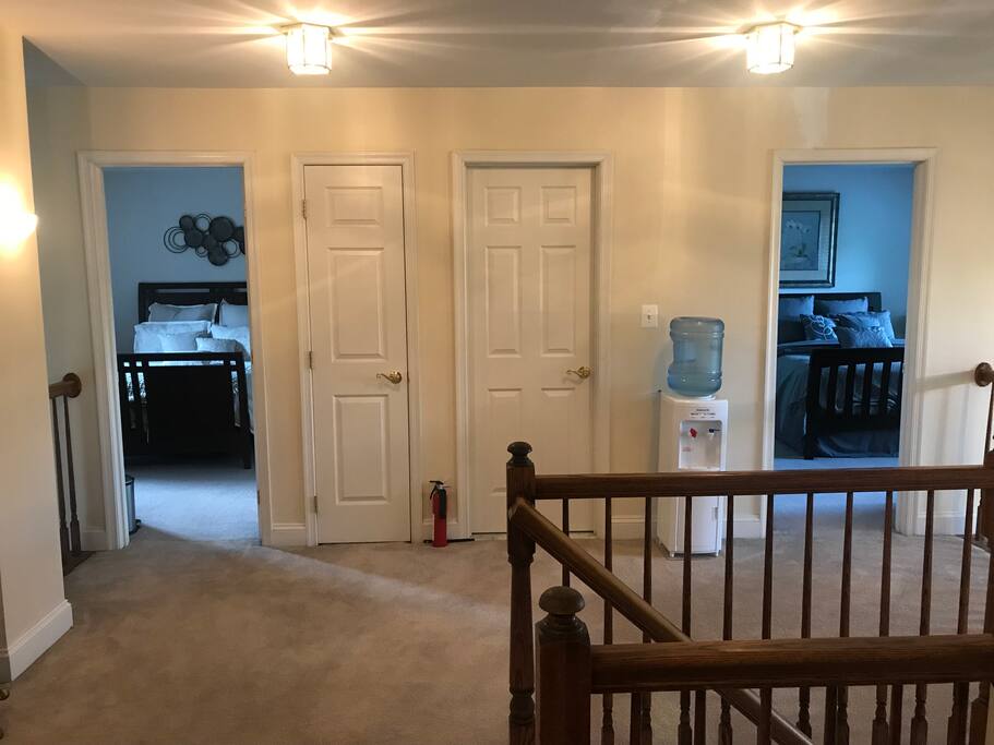 The second level Rising sun suites locations inside the house