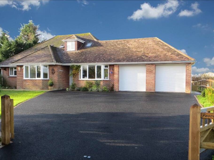 Our home with plenty of free parking